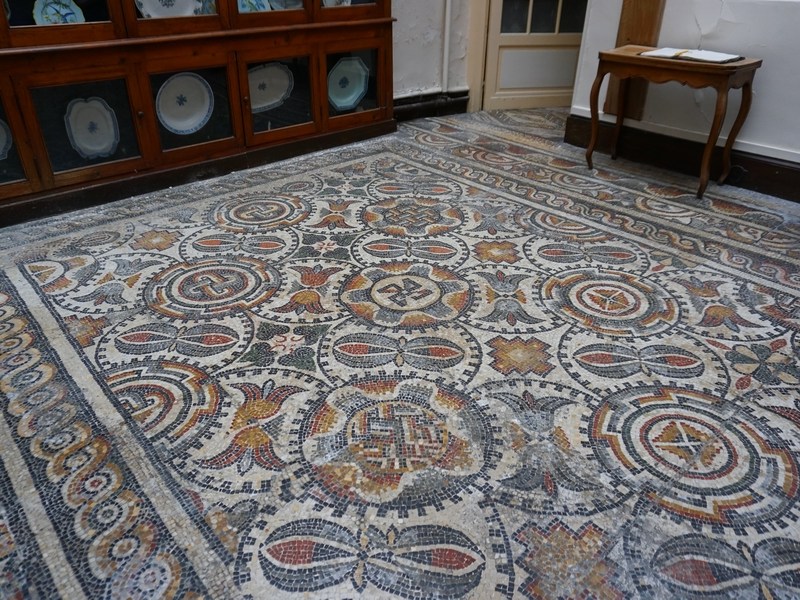 Villa du Gleyzia d&rsquo;Augreilh et sa mosaïque à&nbsp;Saint-Sever